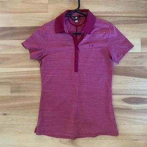 Women’s under armour collared golf shirt
